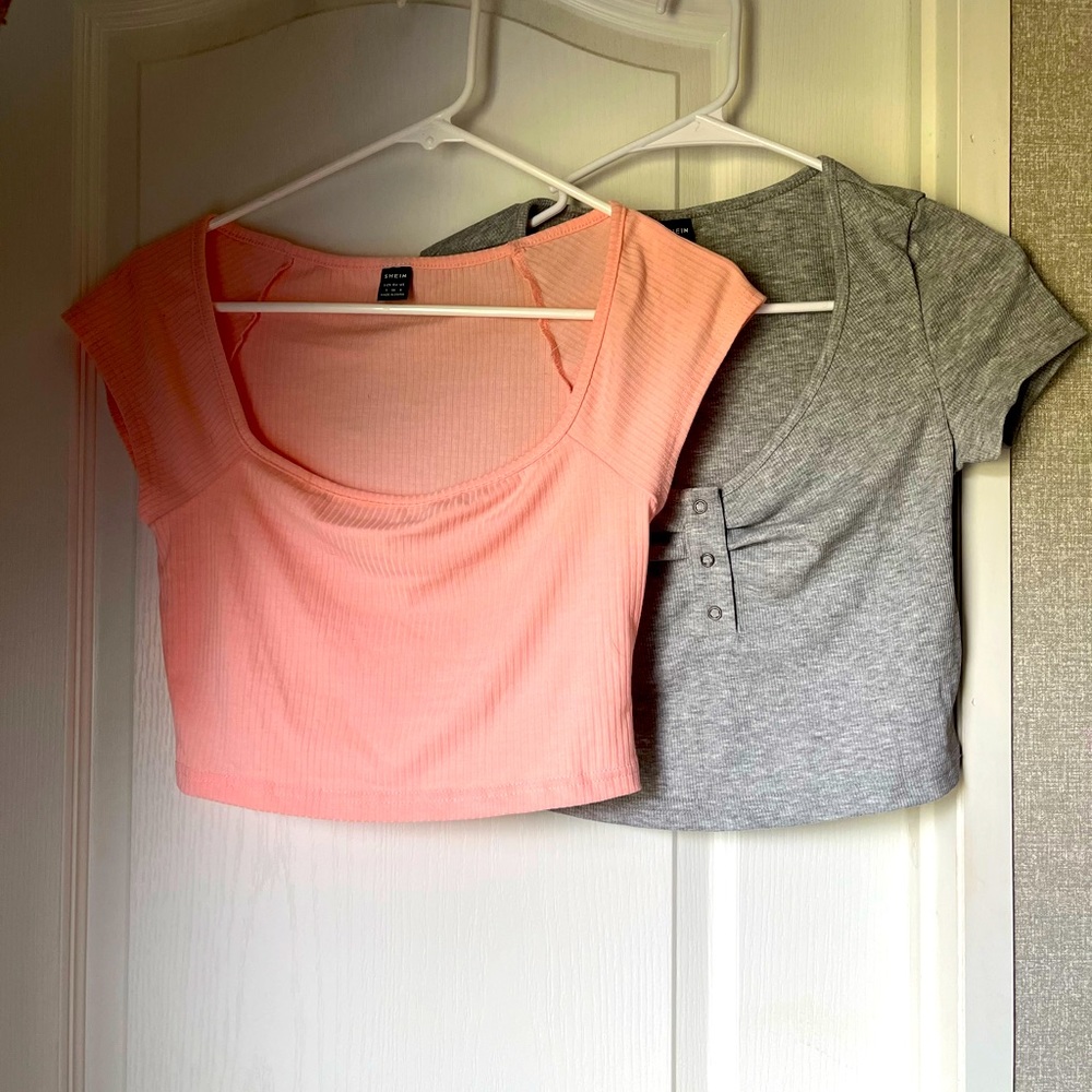 Bundle of 2 crop tops